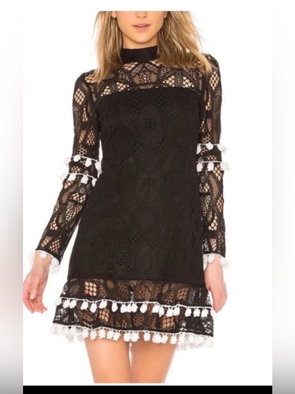 alexis callisto dress in black sz s
